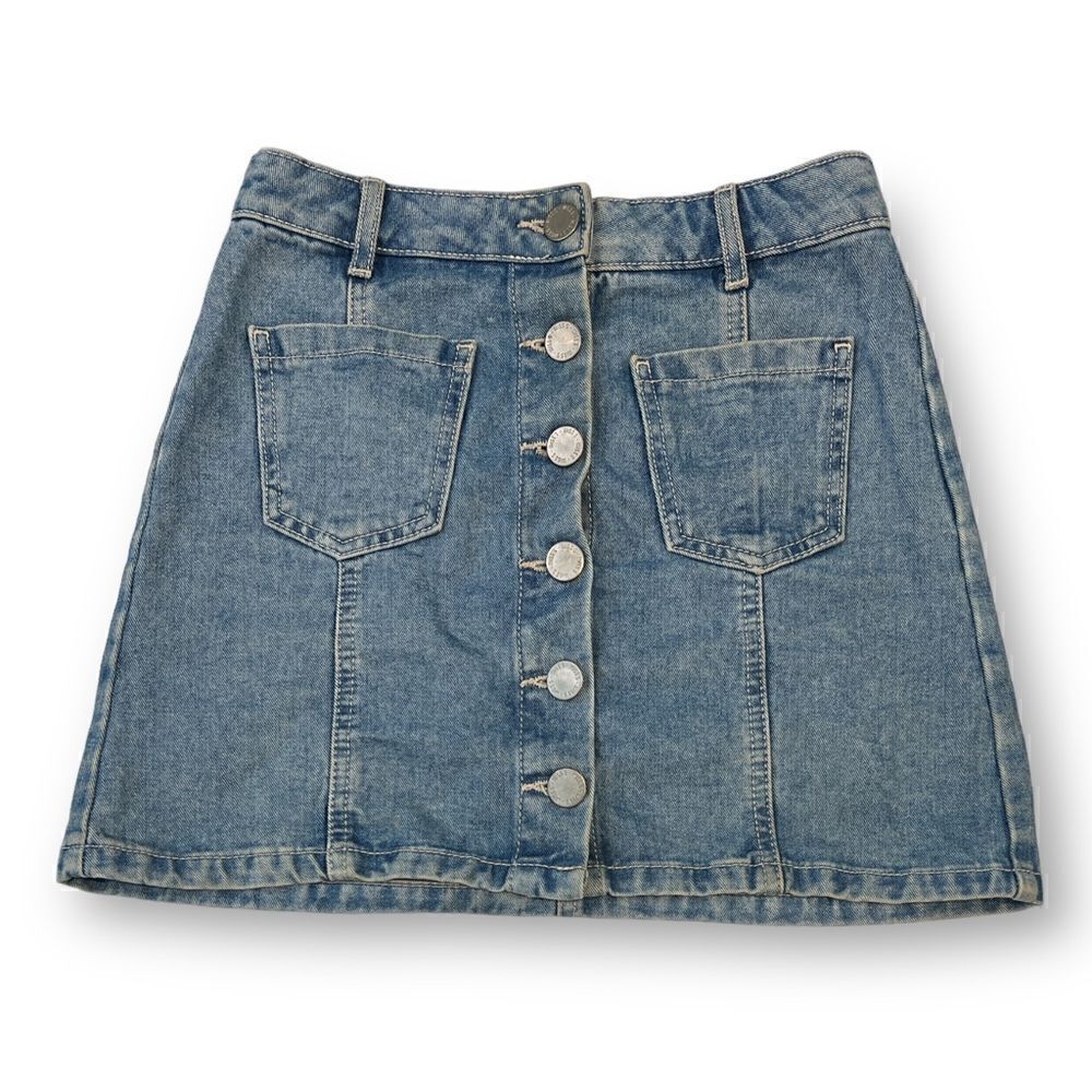 Miss Selfridge Denim Skirt Size US 4 Petites